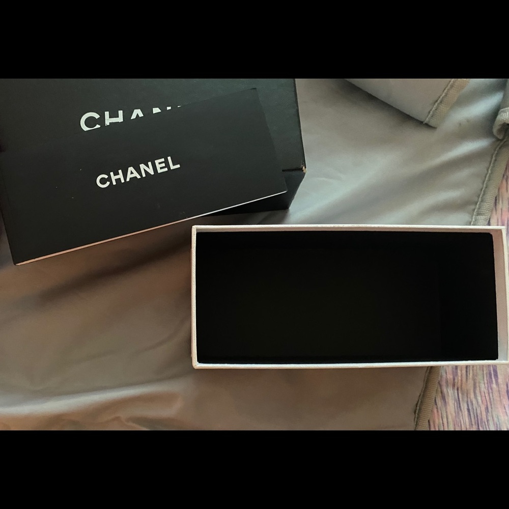 Authentic Chanel sunglasses box with manual - Picture 2 of 5